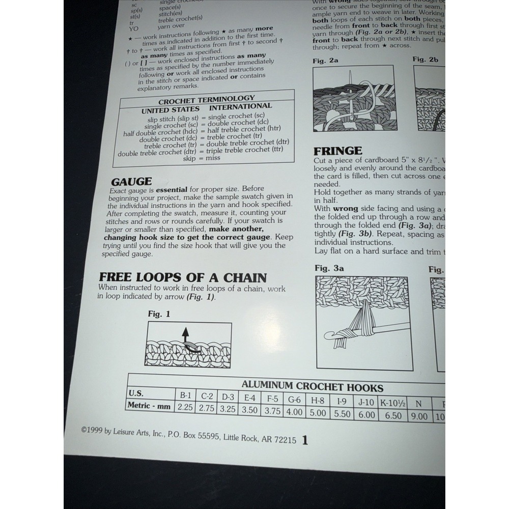 Quick & Sweet Baby Afghans - Crochet Patterns Instructional Booklet EUC - Picture 3 of 4